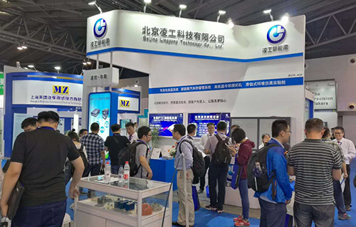 2017年9月凌工科技參加上海新能源測試設備展